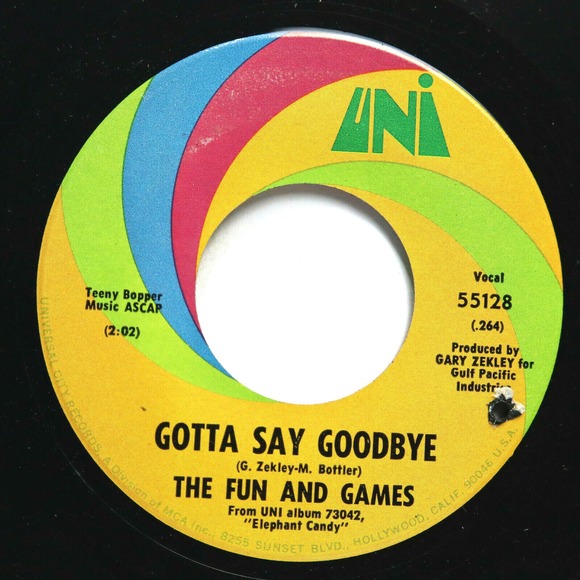 Other - THE FUN AND GAMES - WE / GOTTA SAY GOODBYE - PSYCH 45